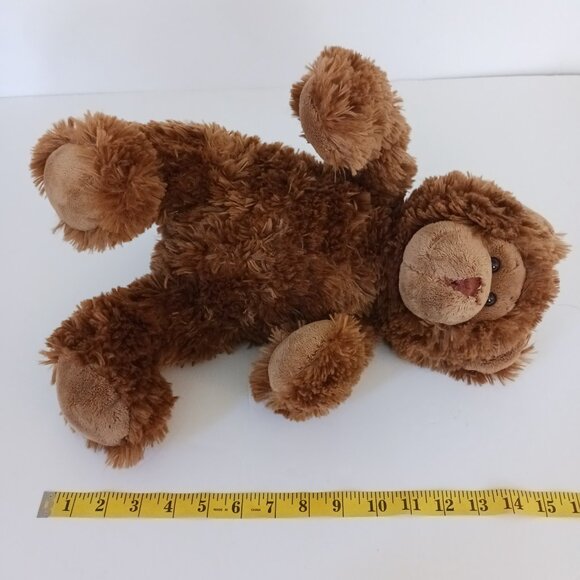 Build A Bear Shaggy Teddy Bear Brown 16" Stuff Animal Plush Vintage Retired - Picture 7 of 7